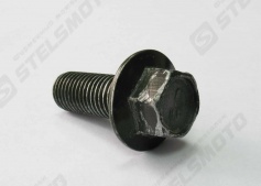 Болт с фланцем M10x1.25x25мм, сталь