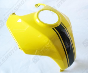 Щиток облицовочный топливного бака со стикером жёлтый M, пластик STELS 600 BENELLI