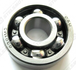 Подшипник шариковый радиальный 6301 12х37х12мм STELS TRIGGER 125