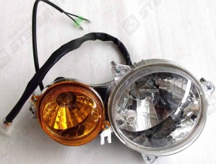 Блок-фара передняя, правая, 12В (E-Mark), в сборе STELS UTV 700H EFI