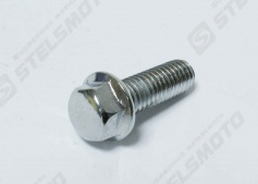 Болт с фланцем M6х1.0х18мм, сталь