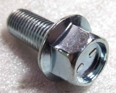 Болт с фланцем M10х1.25х25мм , сталь
