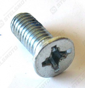 Винт с крестообразным шлицем M6х1.0х15мм, сталь STELS ATV 700D 2010