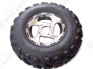 Колесо в сборе (шина AT25x8-12 (WANDA) + диск12х6.0,алюмин.сплавF105) STELS UTV 500 H