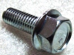Болт с фланцем M6х1.0х18мм , сталь