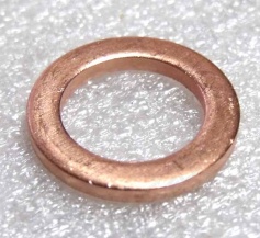 Шайба 10.3×15×1.5мм, медь
