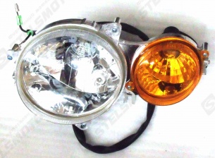Блок-фара передняя, левая, 12В (E-Mark), в сборе STELS UTV 700H EFI