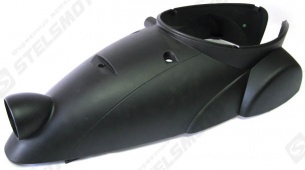 Щиток облицовочн.задний (черный), пластик STELS ALPHA 50 BENELLI