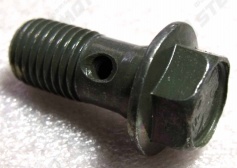 Болт - штуцер М10×1.25×22мм , сталь